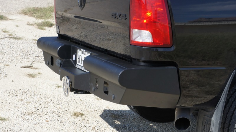 Dodge 2500 Bumper - Rear - Road Armor - Vaquero - Tex Blk - `10-`18